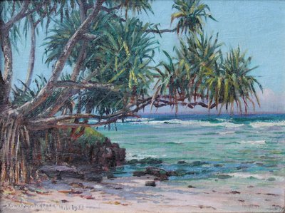 Lauhala by the Shore by D. Howard Hitchcock